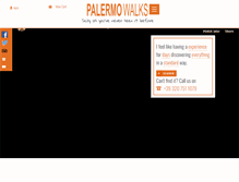 Tablet Screenshot of palermowalks.org